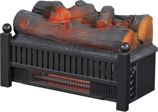 duraflame Electric Fireplace Insert with Crackling Effect, Ember Bed, Electric Fireplace Heater for 1,000 Sq. Ft. Room