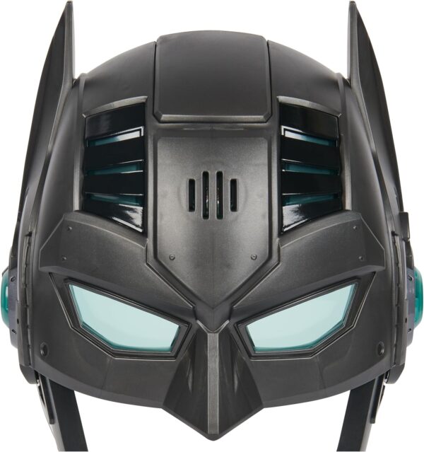 DC Comics, Armor-Up Batman Mask with Visor, 15+ Sounds & Phrases, Lights, Super Hero Costume, Kids Roleplay for Boys and Girls Ages 4+ - Image 7
