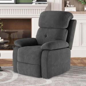 Small Manual Recliner Chairs for Adults Women for Living Room Small Spaces