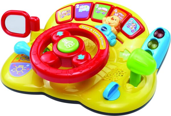 VTech Turn and Learn Driver, Yellow - Image 3