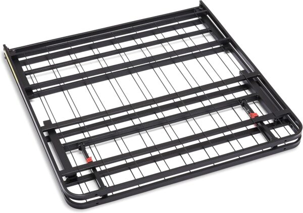 Amazon Basics Foldable Metal Platform Bed Frame with Tool Free Setup, 14 Inches High, Sturdy Steel Frame, No Box Spring Needed, Twin, Black - Image 5