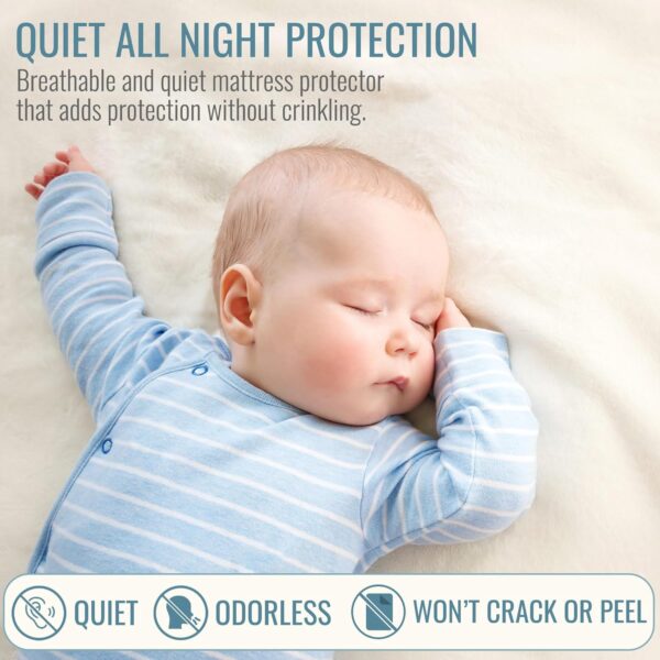 DMI Waterproof Mattress Protector and Mattress Cover, Encased Zippered Fit, Twin, Packaging may vary - Image 4