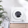 Magic Chef Compact Laundry Dryer Machine, Small Portable Dryer, Vented, 2.6 Cubic Feet, White - Image 2