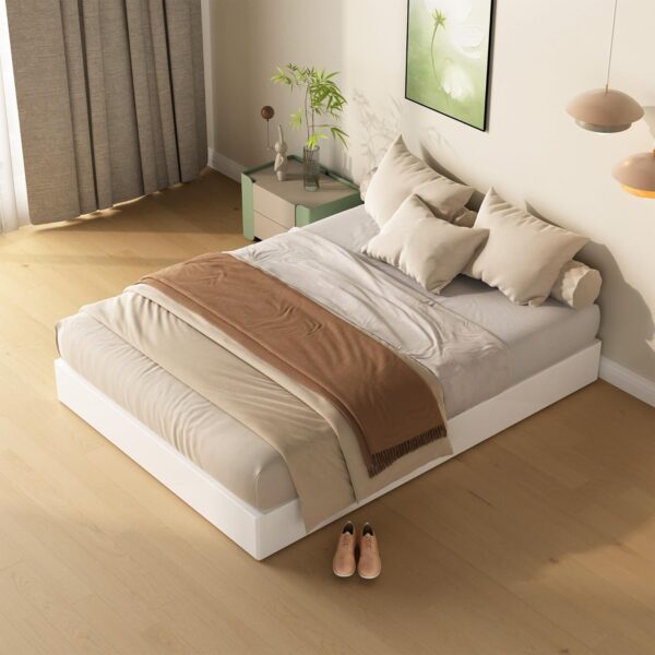 King Size Box Spring, 7 Inch Heavy Duty Bed Base with Fabric Cover, No Noise Mattress Foundation for Bed, Easy Assembly, Black - Image 5
