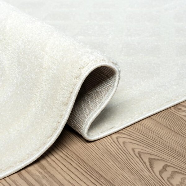 Abani Cozy Cream Area Rug for Living Room, Bedroom - Geometric Diamond Pattern - 4' x 6' - Durable & Easy to Clean - Image 7