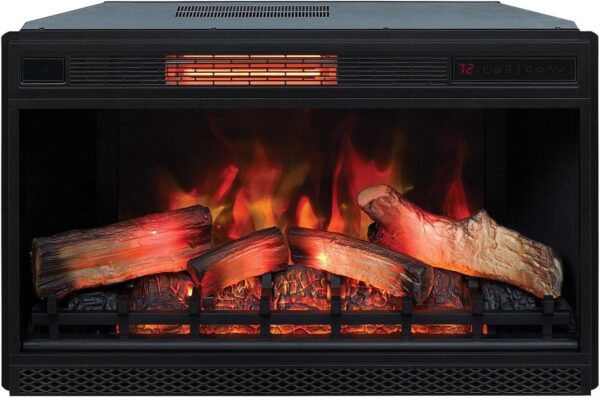 ClassicFlame 3D Infrared Quartz Electric Fireplace Insert Plug and Safer Sensor, 32" - Image 7