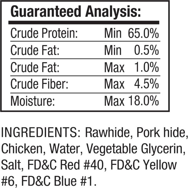 Good'N'Fun P-94130 Triple Flavor Wings Dog Chews, One Size - Image 7