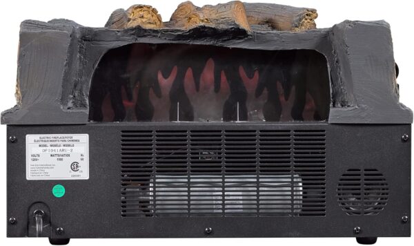 duraflame Electric Fireplace Insert with Crackling Effect, Ember Bed, Electric Fireplace Heater for 1,000 Sq. Ft. Room - Image 7