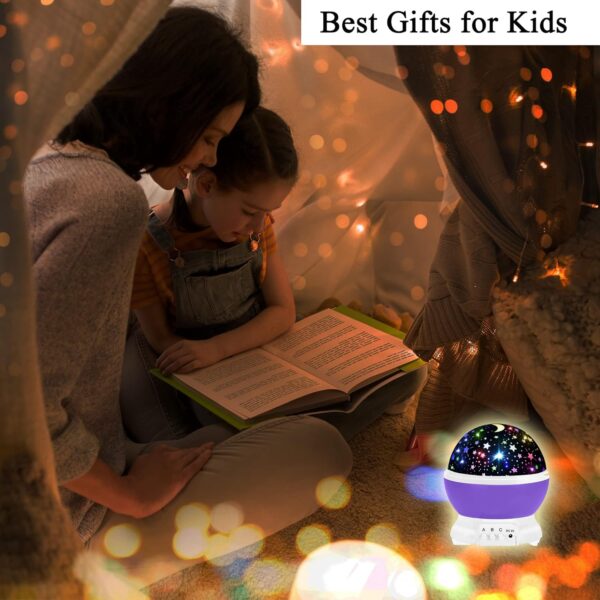 HONGID Toys for 1-10 Year Old Boys,Star Projection for Kids 3-9 Year Old boy Gifts Toys for 3-8 Year Old Girls for 4-7 Year Old Girls Educational Sensory Toys for Autistic Children - Image 5
