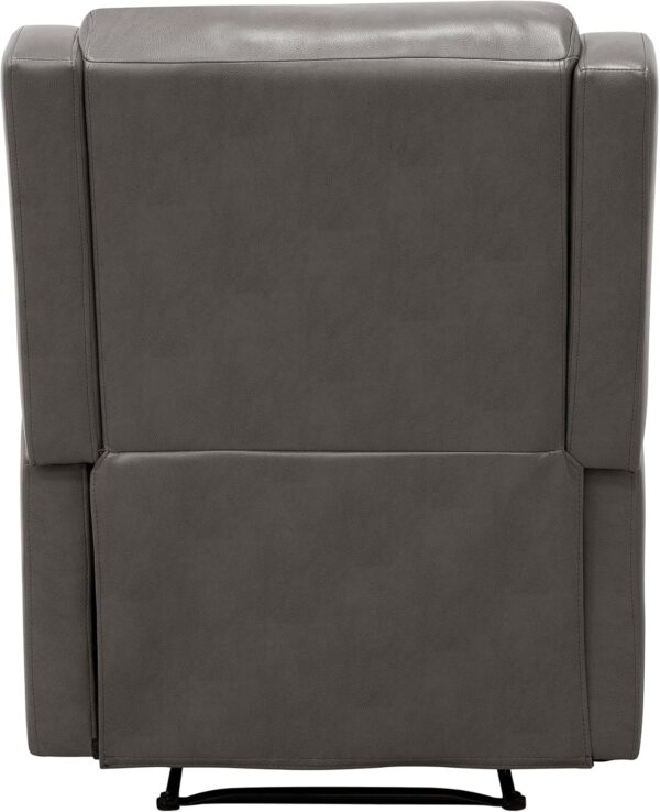Lexicon Recliner Chair Living Room Reclining Sofa Chair, Home Theater Seating Modern Recliner, Manual Recliner Sofa Chair for Living Room/Office/Apartment, Wall Hugger Recliner, Gray - Image 7