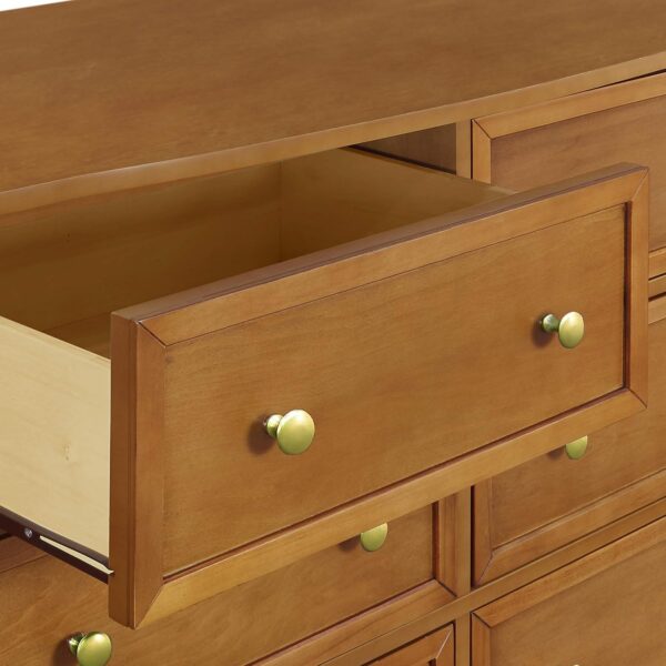 DaVinci Kalani 6-Drawer Double Wide Dresser in Chestnut - Image 6