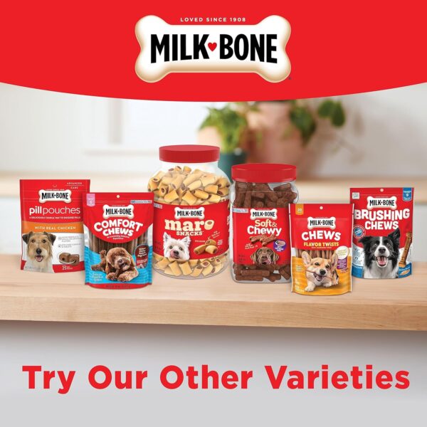 Milk-Bone Flavor Snacks Birthday Dog Treats, Small Biscuits, 36 Ounce Reusable Tin - Image 7