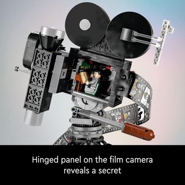 Lego Disney Walt Disney Tribute Camera 43230 Disney Fan Building Set, Celebrate Disney 100 with a Collectible Piece Perfect for Play and Display, Makes a Fun Gift for Adult Builders and Fans - Image 3