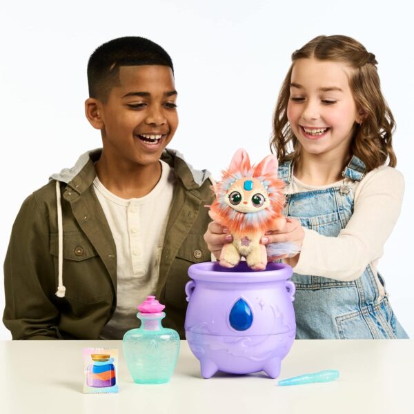 Magic Mixies Color Surprise Magic Cauldron. Reveal a Mixie Plushie from The Fizzing Cauldron and Discover 6 Magical Color Change Surprises - Styles May Vary - Non-Electronic Medium (Pack of 1) - Image 6