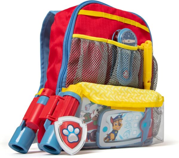 Melissa & Doug PAW Patrol Pup Backpack Role Play Set (15 Pieces) - PAW Patrol Adventure Pack, Toys, Pretend Play Outdoor Gear