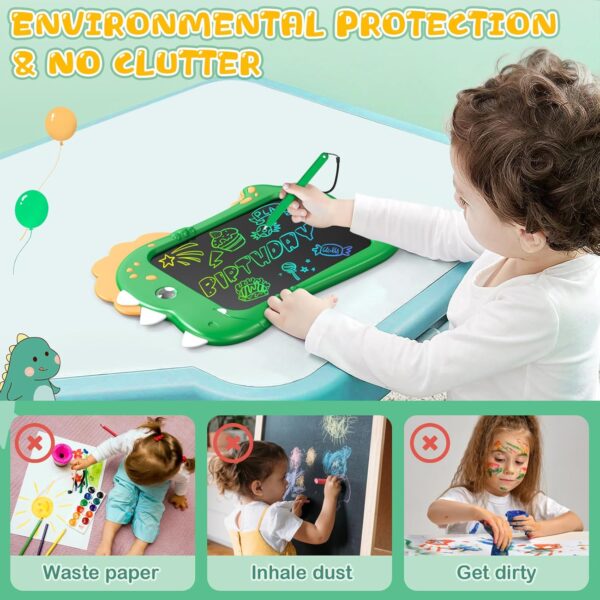 Kizmyee LCD Writing Tablet for Kids,Toddler Toys for 3 4 5 6 Year Old Boys Girls, 8.5 inch Kids Toys Doodle Board, Dinosaur Toys Drawing Tablet - Image 4