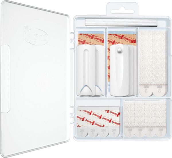 Command Picture Hanging Kit, Various Sized Picture Hanging Hooks and Strips to Hang Up to 15 Pictures, Indoor Use, Decorate Damage-Free,White - Image 4