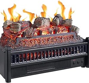 Pleasant Hearth LH-24 Electric Log Insert with Heater