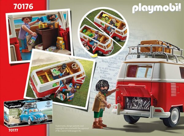 Playmobil Volkswagen T1 Camping Bus - Image 7