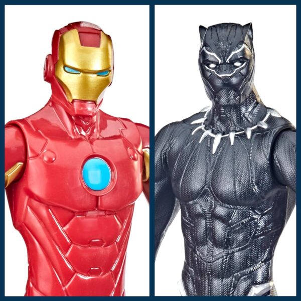 Marvel Titan Hero Series Action Figure Multipack, 6 Action Figures, 12-Inch Toys, Inspired By Marvel Comics, For Kids Ages 4 And Up (Amazon Exclusive) - Image 5