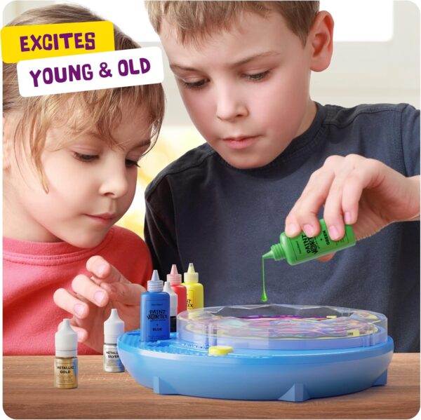 Paint Spin Art Machine Kit for Kids - Arts & Crafts for Boys & Girls Ages - Easter Art Craft Set Gifts for 6-9 Year Old Boy, Girl- Cool Painting Spinner Toys Kits Sets - Birthday Gift Ideas 6 7 8 9 - Image 5