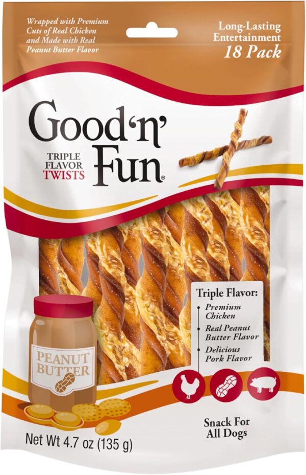 Good'n'Fun Good ’n’ Fun Triple Flavor Twists, 18 Count