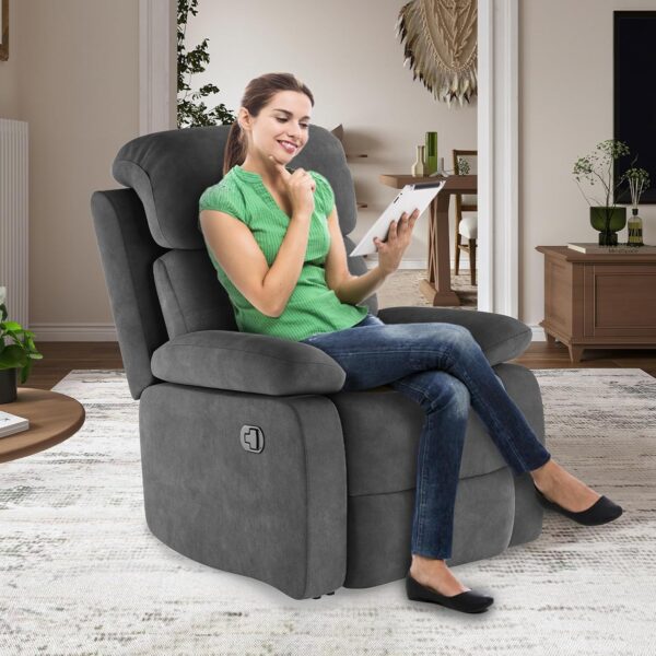 Small Manual Recliner Chairs for Adults Women for Living Room Small Spaces - Image 6