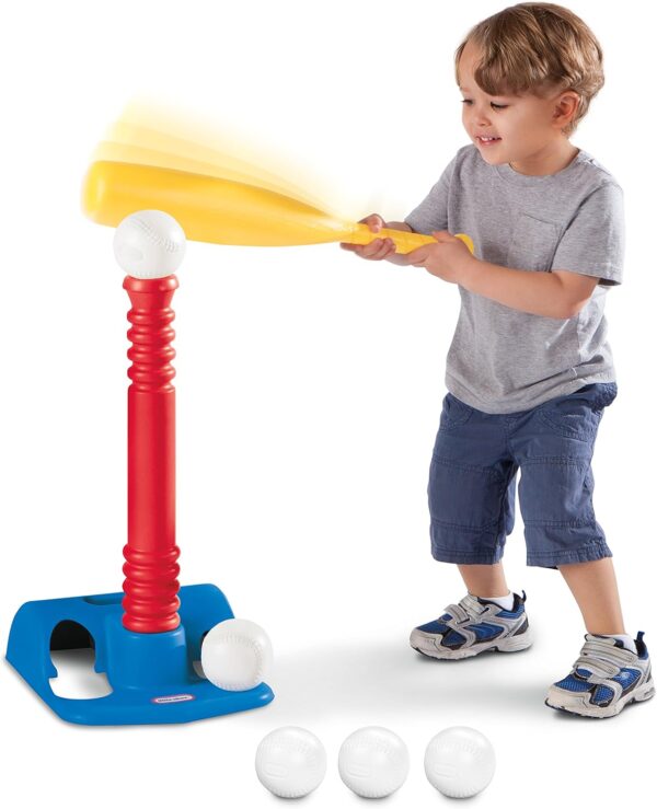 Little Tikes T-Ball Set, Red, 5 Balls, for Toddlers Ages 18+ Months – Amazon Exclusive