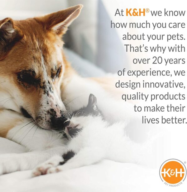K&H Pet Products Elevated Cooling Outdoor Dog Bed Portable Raised Dog Cot Replacement Cover Only Chocolate/Black Mesh Large 42 X 30 Inches (Cot NOT Included) - Image 6