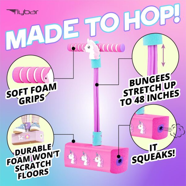 Flybar My First Foam Pogo Jumper for Kids Fun and Safe Pogo Stick for Toddlers - Image 2