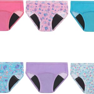 Hanes Girls Hanes Toddler Girls' Potty Trainer Briefs, 6-Pack