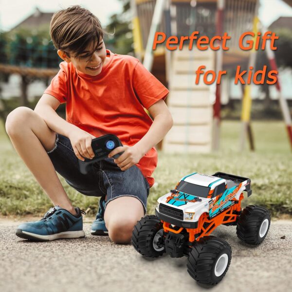 1:16 Scale RC Monster Truck - 2.4GHz All Terrain Car for Kids 4-12, 20 Km/h Off Road RC Truck, Christmas or Birthday Gift - Image 7