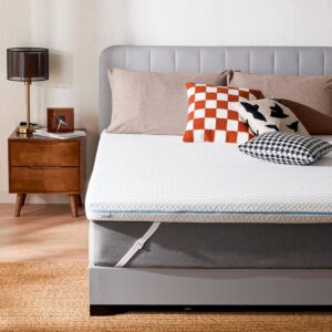 Dreamsmith 3 Inch Memory Foam Mattress Topper Full, Cooling Gel-Infused Bed Topper for Back Pain with Removable Soft Cover, CertiPUR-US Certified, Full