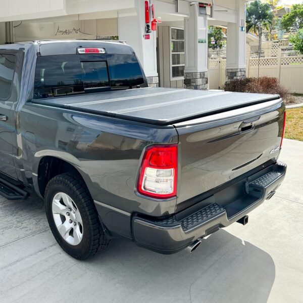 YITAMOTOR FRP Hard Tri Fold Truck Bed Tonneau Cover Fits for Toyota Tacoma 2024 5 ft Bed (Excl. Trail Edition) - Image 7