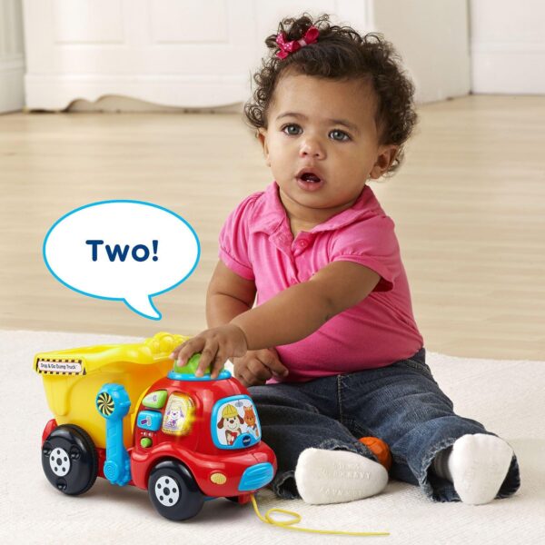 VTech Drop and Go Dump Truck, Yellow - Image 5