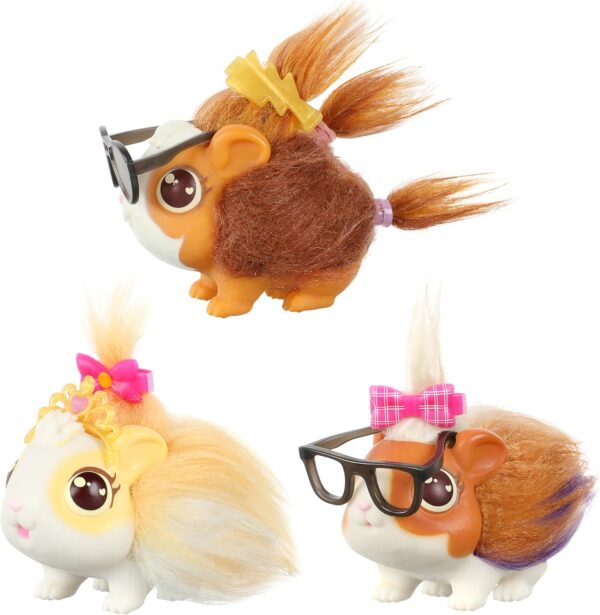 Little Live Pets - Mama Surprise | Soft, Interactive Guinea Pig and her Hutch, and her 3 Babies. 20+ Sounds & Reactions. for Kids Ages 4+, Multicolor, 7.8 x 11.93 x 11.38 inches - Image 6