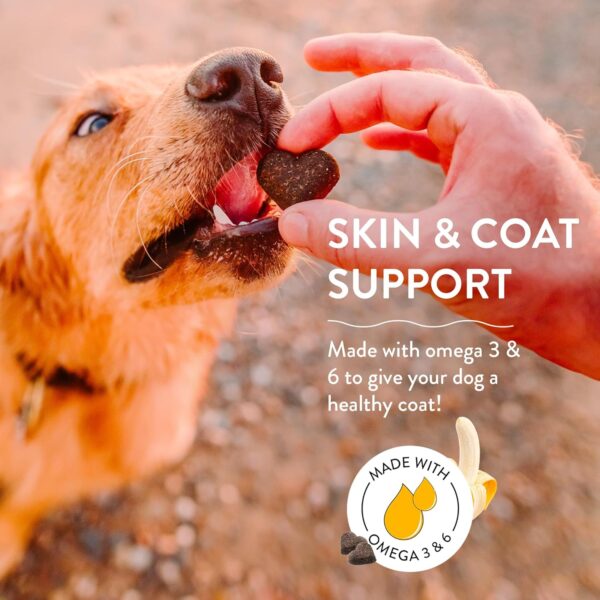 Shameless Pets Soft-Baked Dog Treats, Bananas for Bacon - Natural & Healthy Dog Chews for Skin & Coat Support with Omega 3 & 6 - Dog Biscuits Baked & Made in USA, Free from Grain, Corn & Soy - 1-Pack - Image 4