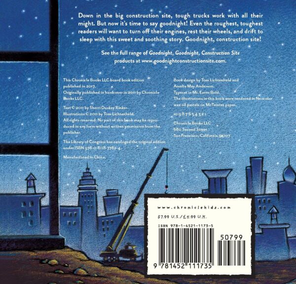 Goodnight, Goodnight Construction Site (Board Book for Toddlers, Children's Board Book) - Image 6