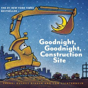 Goodnight, Goodnight Construction Site (Board Book for Toddlers, Children's Board Book)