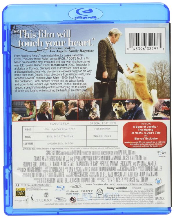 Hachi: A Dog's Tale [Blu-ray] - Image 2