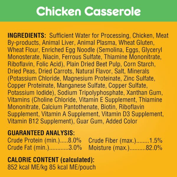 Pedigree Choice Cuts In Gravy Dog Food 18-Count Chicken Casserole Variety Pack, 3.5 oz Pouches (Pack of 2) - Image 5