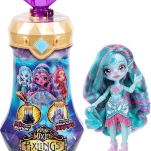 Magic Mixies Marena The Mermaid Pixling. Create a Magic Potion to Reveal a 6.5" Doll Inside a Potion Bottle, Small