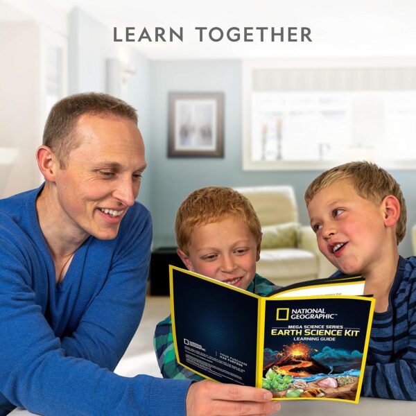 National Geographic STEM Science Kit - 15+ Experiments, Crystal Growing, Volcano Kit, Dig Kits & Gemstones for Kids - Amazon Exclusive - Image 7