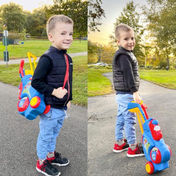 Liberry Toddler Golf Set, Upgraded Kids Golf Cart with Unique Shoulder Strap Design, Indoor and Outdoor Golf Toys for Boys and Girls Aged 1-5 Years Old - Image 7