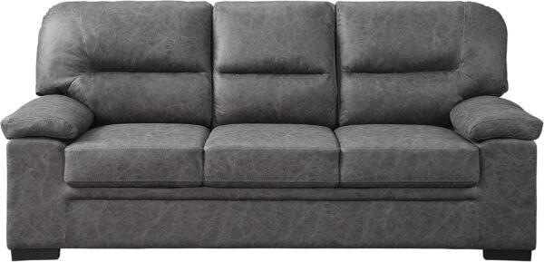 Lexicon EOLA Living Room Sofa, Dark Gray - Image 3