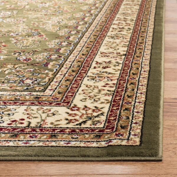 SAFAVIEH Lyndhurst Collection Area Rug - 9' x 12', Sage & Ivory, Traditional Oriental Design, Non-Shedding & Easy Care, Ideal for High Traffic Areas in Living Room, Bedroom (LNH331C) - Image 6