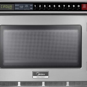 Midea Equipment 2117G1A Commercial Microwave, 2100 Watts, Stainless Steel