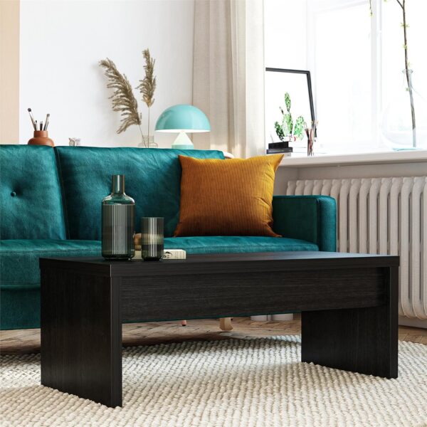 Mr. Kate Winston Lift Top Coffee Table, Black Oak - Image 4