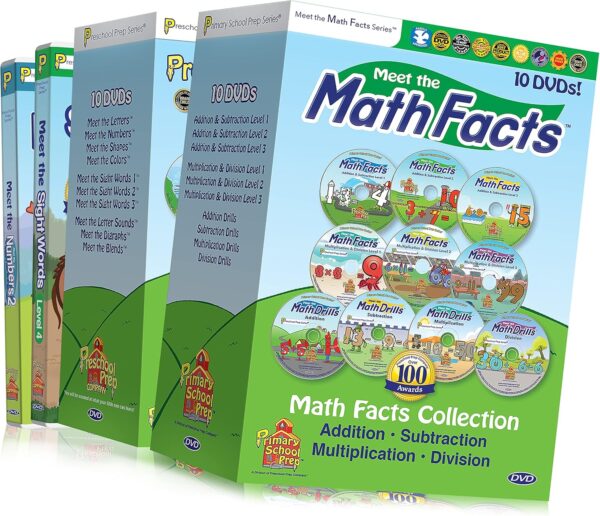 Preschool Prep & Primary School Prep 22 DVD Set - Image 3