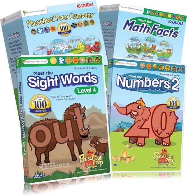 Preschool Prep & Primary School Prep 22 DVD Set